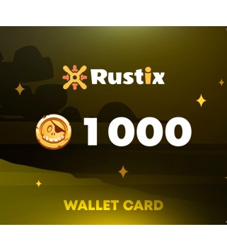 Rustix.io 10 USD Wallet Card Code Key GLOBAL